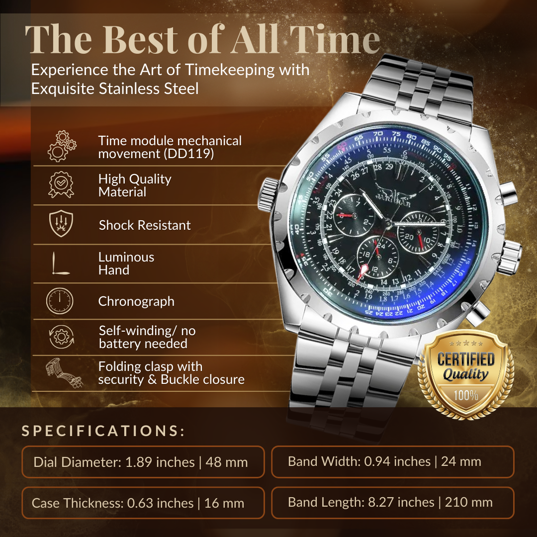 Militärische mechanische Uhr