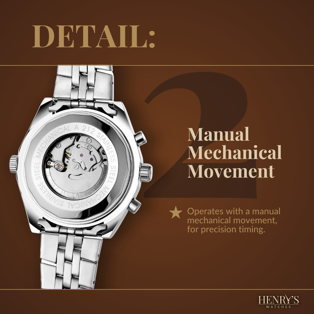 Militärische mechanische Uhr