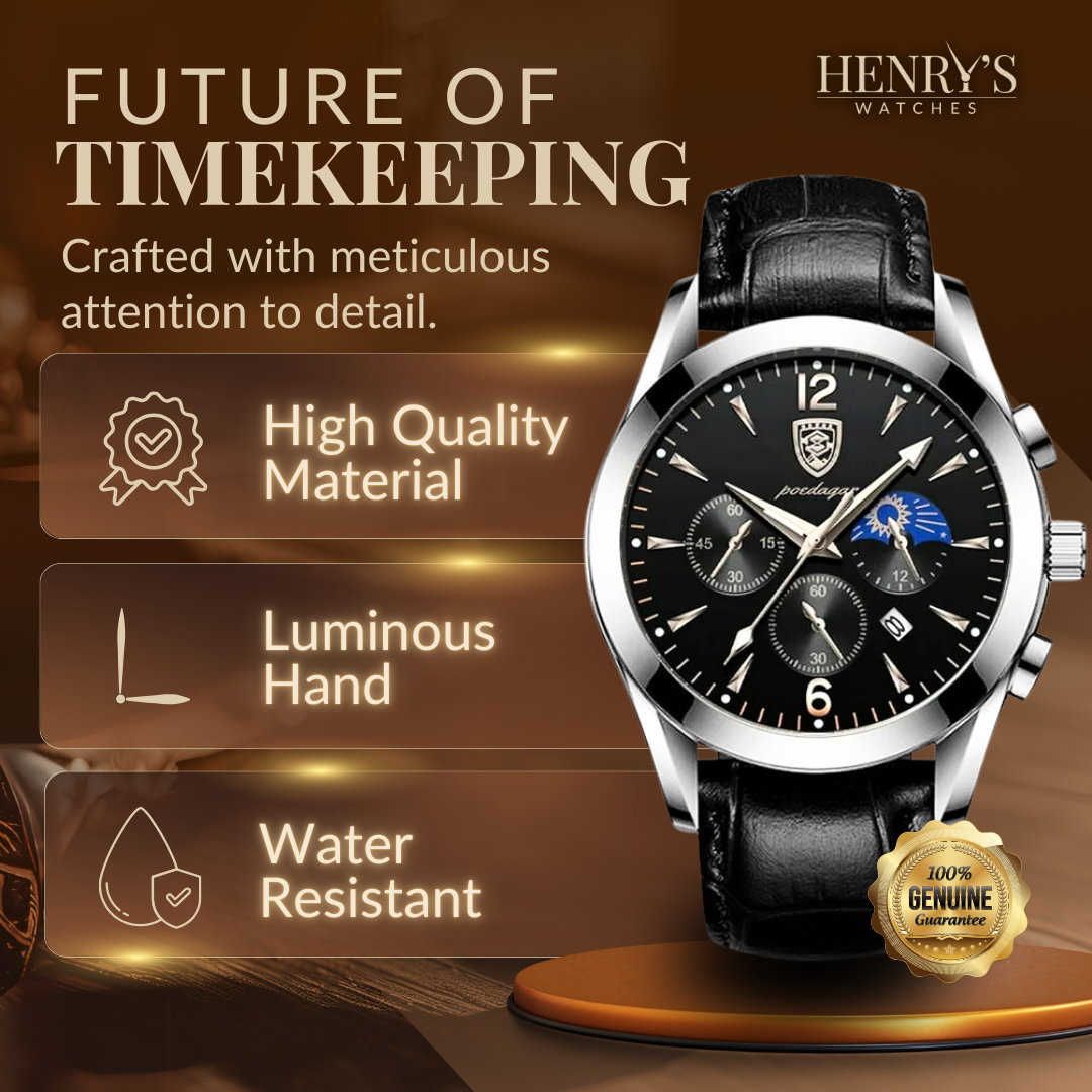 Moderne Uhr für Herren