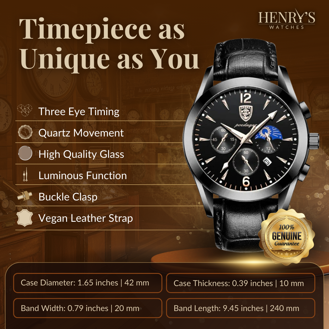 Moderne Uhr für Herren