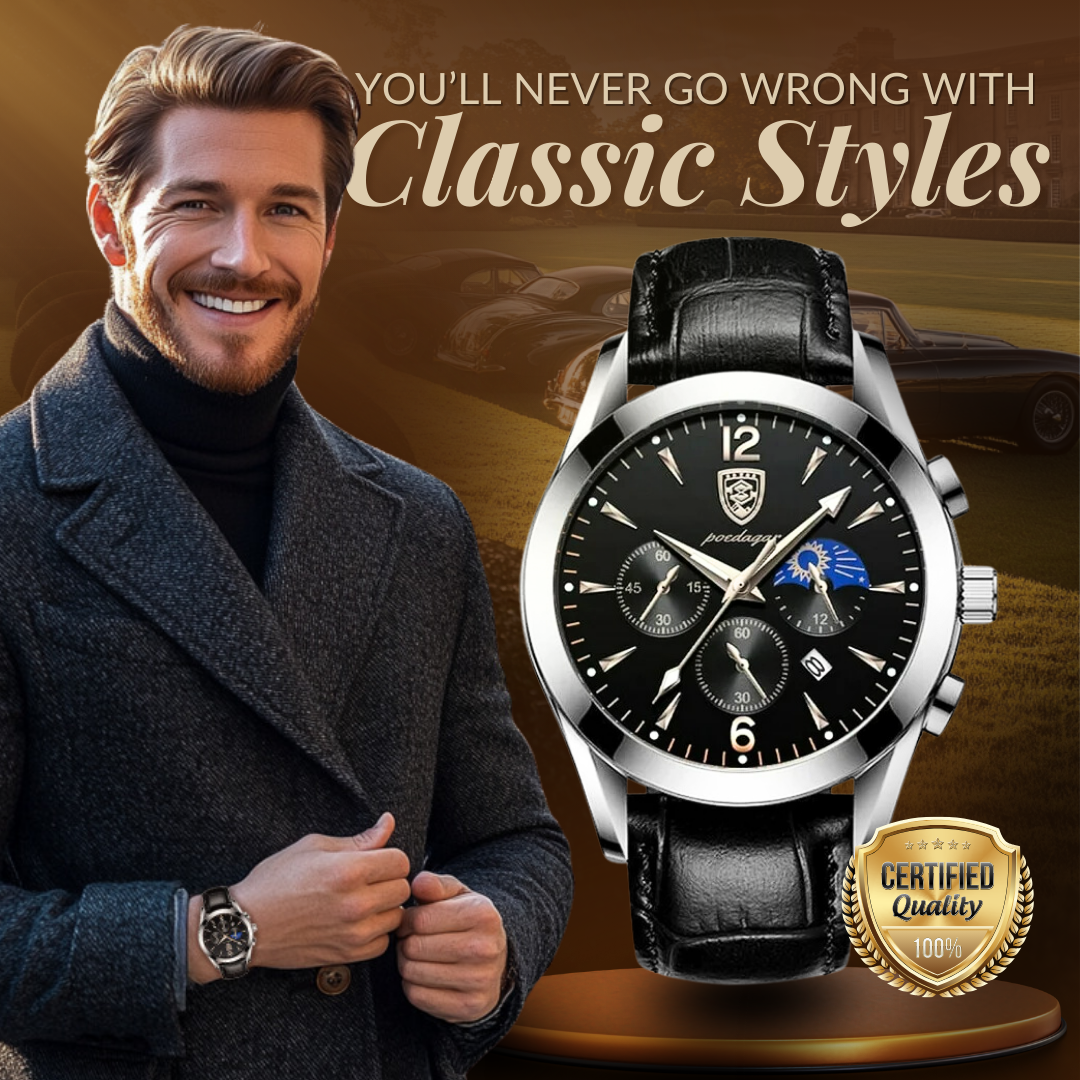 Moderne Uhr für Herren