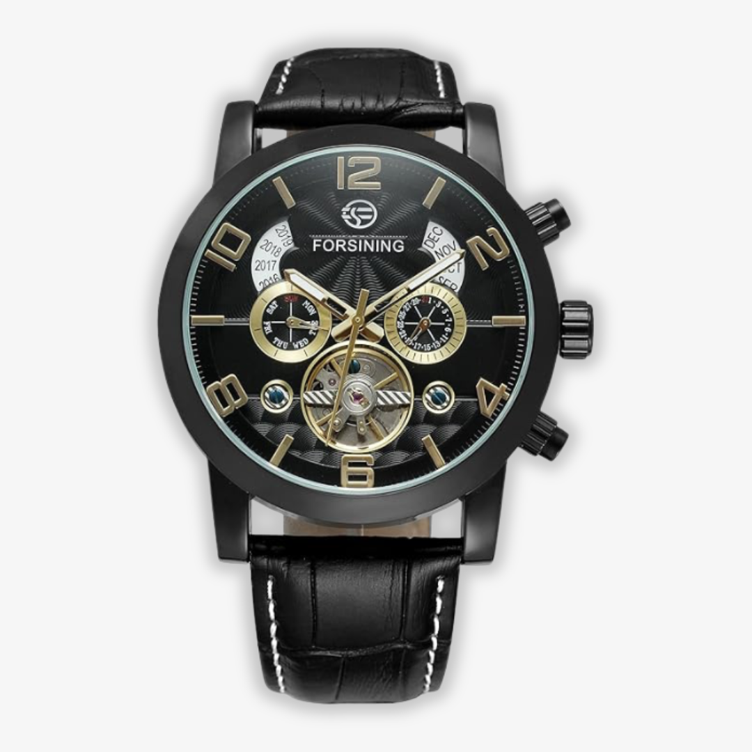 Luxus-Tourbillon-Automatik-Mechanikuhr